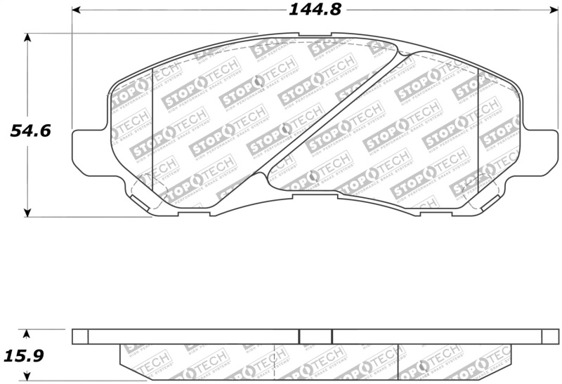 Jeep Patriot - ST Street Brake Pads