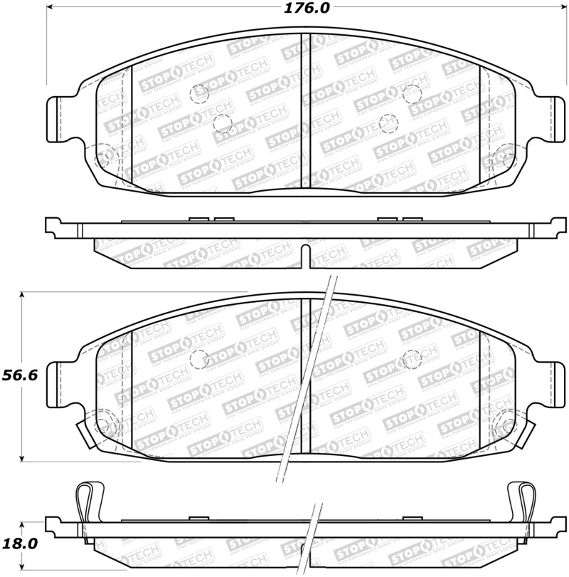 Jeep Grand Cherokee - ST Sport Brake Pads