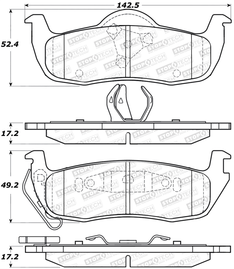 Jeep Grand Cherokee - ST Sport Brake Pads