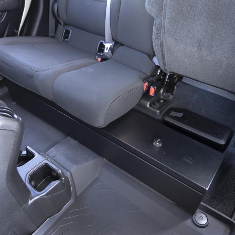 Jeep Gladiator Underseat Drawer - Rear - Tuffy Products - Underseat Lockbox W/ Combo Lock - Black - `20-`24