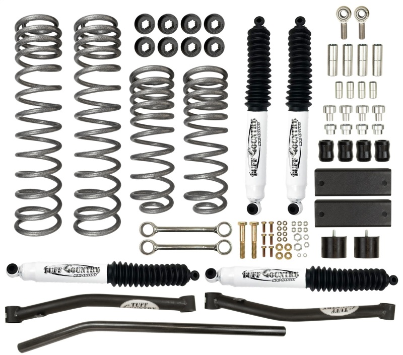 Jeep Gladiator Suspension Lift Kit with New Shocks - Tuff Country - 3.5in, SX8000 Shocks - `20-`23