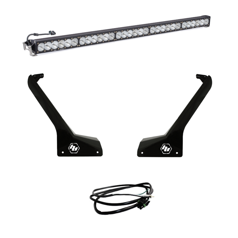 Jeep Wrangler JL Light Bar Kit - Roof - Baja Designs - OnX6+ - 2018