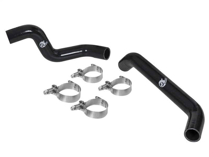 Jeep Wrangler JK Radiator Hose Kit - aFe - BladeRunner - Black - 3.8L - `07-`11