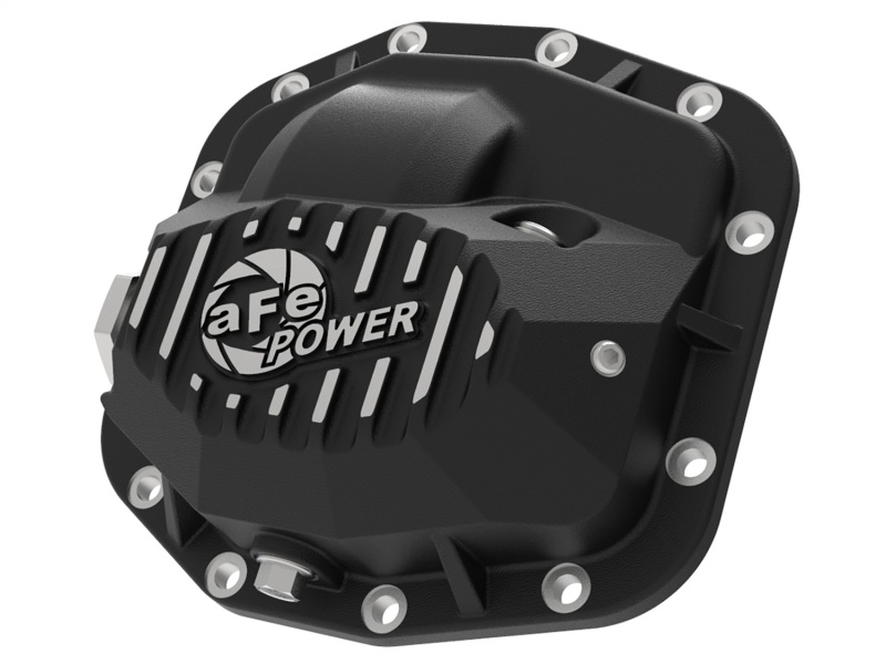 Jeep Wrangler JL Front Differential Cover - Front - aFe - Pro Series - Black - 3.6L - `18-`23
