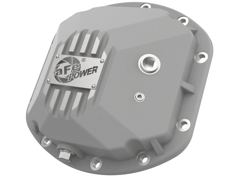 Jeep Wrangler JK Differential Cover - Front - aFe - Street Series Dana 30 - Raw - `97-`18