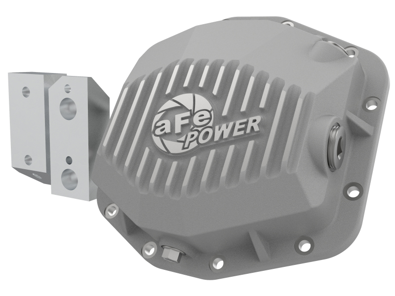 Jeep Gladiator Differential Cover - Rear - aFe - Street Series Dana M220 Rear Differential Cover Raw w/ Machined Fins - `20-`23