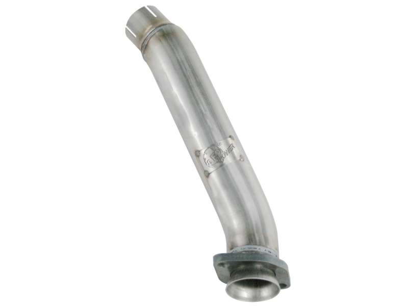 Jeep Wrangler JK Downpipe - aFe - Twisted Steel, Loop Delete - 3.6L - `12-`18