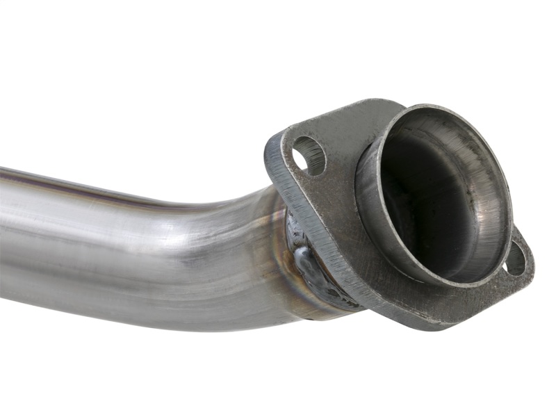 Jeep Wrangler JK Y-Pipe with Loop Relocation Pipe - aFe - Twisted Steel - 3.6L - `12-`18