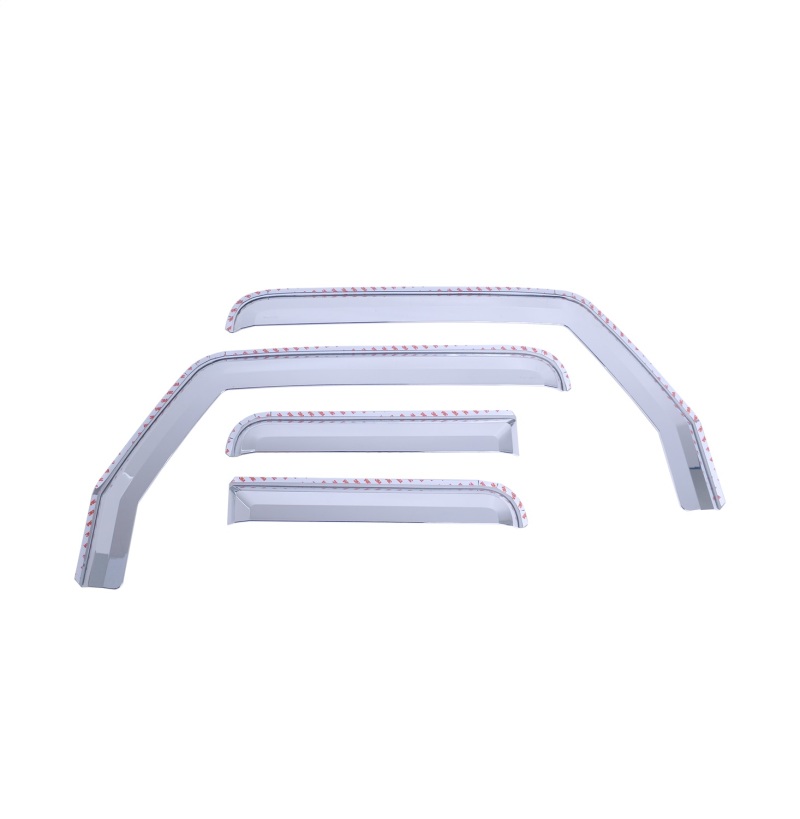 Jeep Gladiator Window Visors - Putco - Element - Chrome - `20-`21