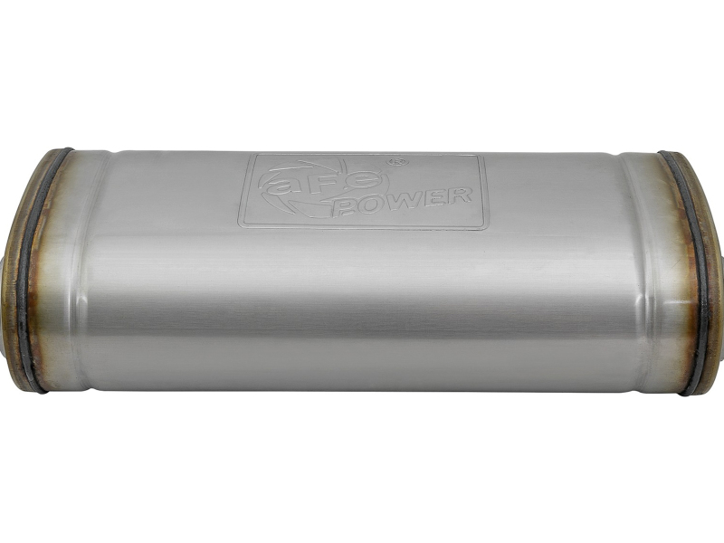 Jeep Wrangler JK Exhaust Axle Back - Rear - aFe - Vulcan Series 2.5in 304 SS - Polished - V6-3.6/3.8L - `07-`18