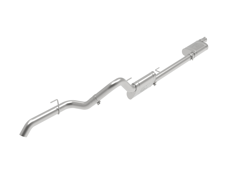 Jeep Gladiator Performance Exhaust - aFe - MACH Force-Xp 3 IN 409 Stainless Steel Cat-Back Hi-Tuck - 3.6L - `20-`24