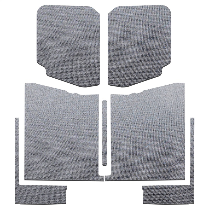 Jeep Gladiator Headliner Kit - DEI - Boom Mat Complete, 7 Piece - Gray - `20-`22