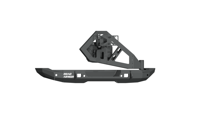 Jeep Wrangler JL Rear Bumper - Rear - Road Armor - Stealth - Tex Blk - `18-`20