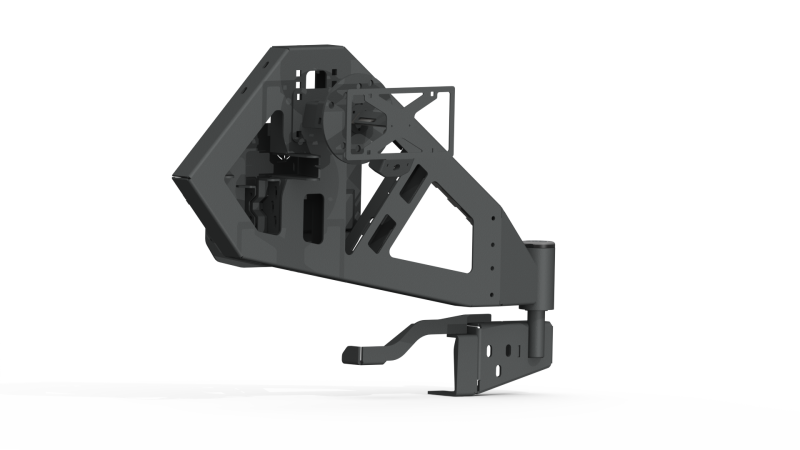 Jeep Wrangler JL Tire Carrier Assembly - Rear - Road Armor - Stealth - `18-`20