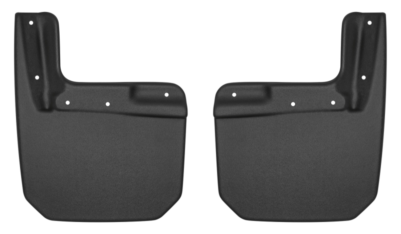 Jeep Wrangler JL Mud Guards - Front - Husky Liners - Custom-Molded - Black - `18-`24