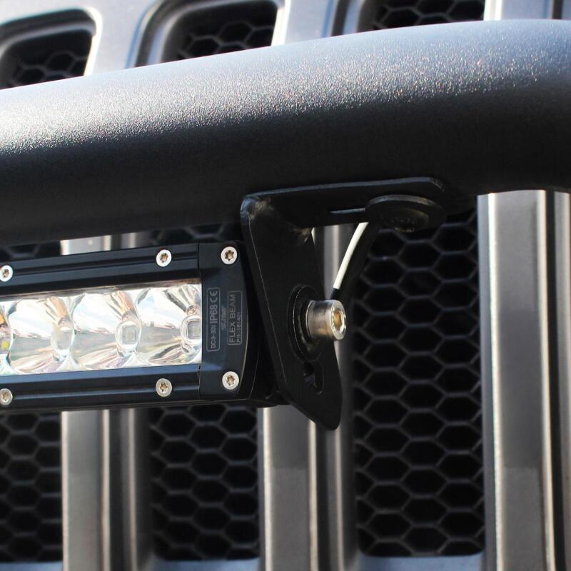 Jeep Wrangler JL LED Brackets - Westin - WJ2 - Textured Black - `18-`22