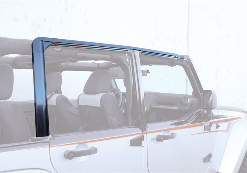 Jeep Wrangler JK Door Surround Kit - Rampage - Black - `07-`18