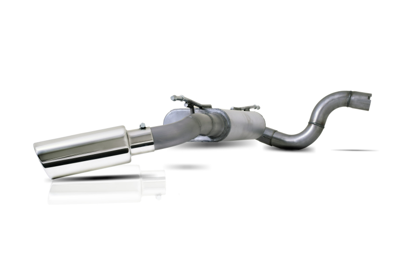 Jeep Wrangler JL Cat-Back Single Exhaust - Single - Gibson - Stainless - 3.6L - `18-`22