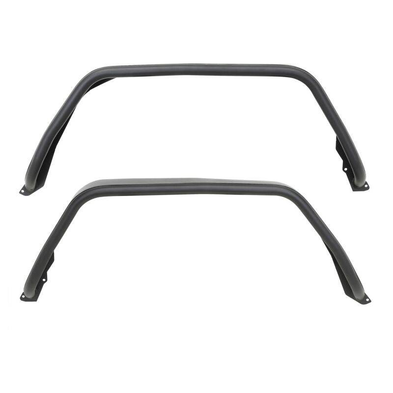Jeep Gladiator Tube Fenders - Rear - Westin - Snyper - Textured Black - 2020+