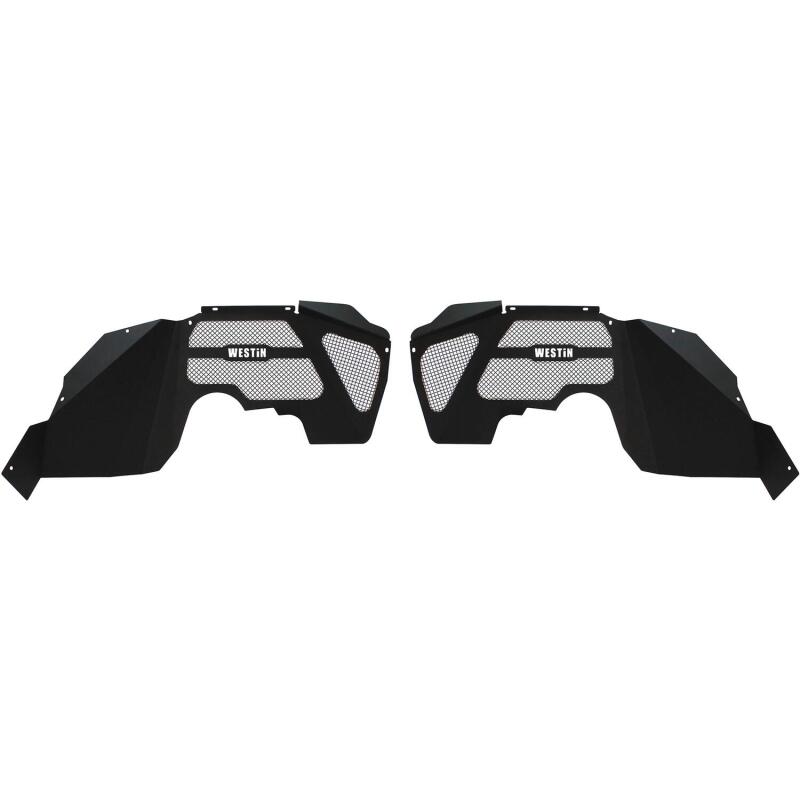 Jeep Wrangler JK Inner Fenders - Front - Westin - Textured Black - `07-`18