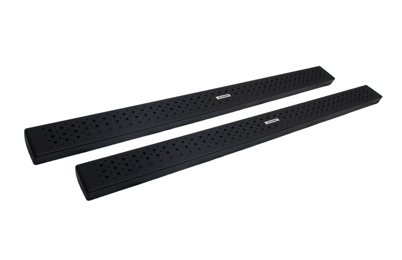 Jeep Gladiator Side Steps + Brackets - Go Rhino - HD OE Xtreme - Black - `20-`21