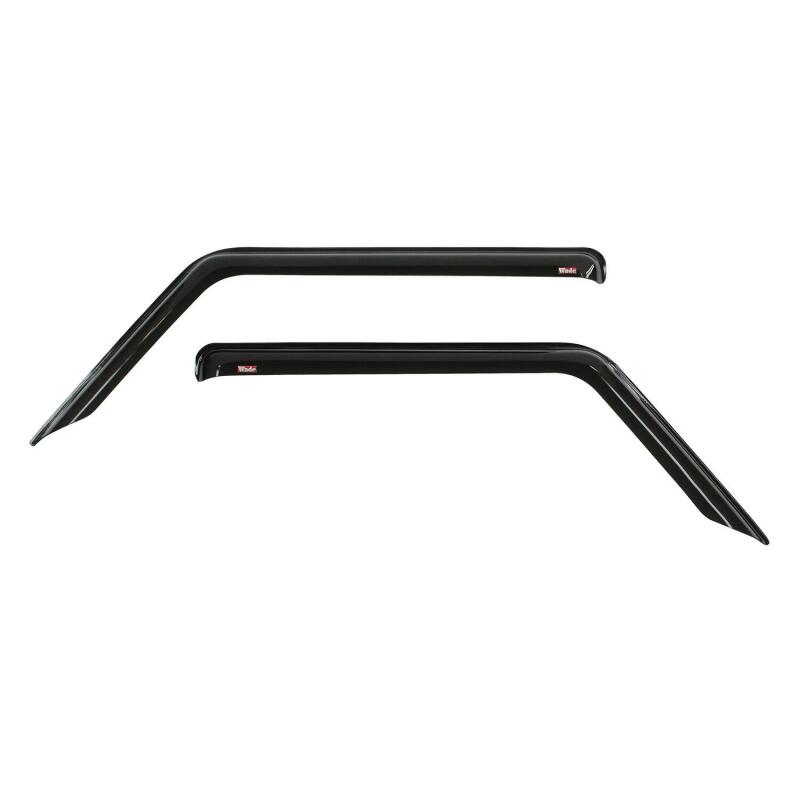 Jeep Wrangler JL Wind Deflector - Front - Westin - Slim - Smoke - `18-`19