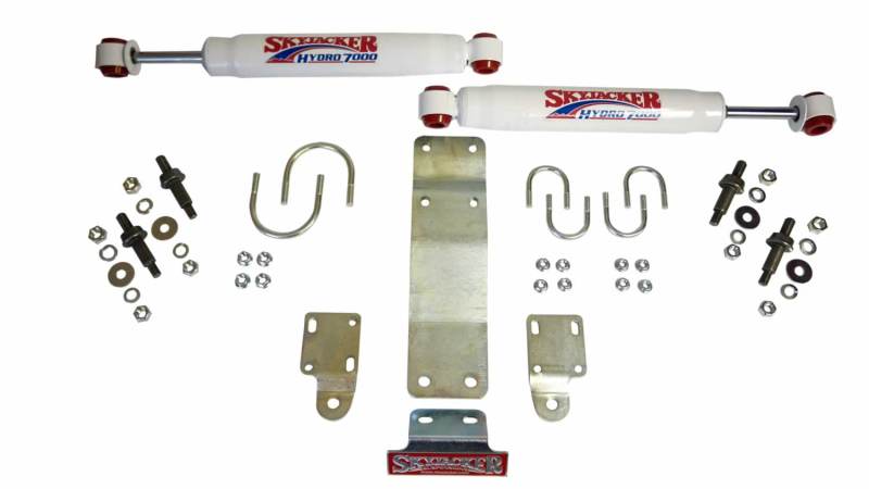 Jeep Wrangler JK Steering Damper Kit - Skyjacker - Dual - `07-`17