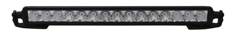 Jeep Gladiator Light Mounts - Center Hood - Go Rhino - 20in Single Row - Textured Black - `18-`20