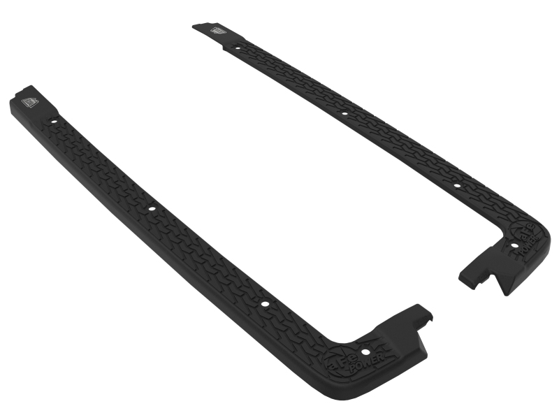 Jeep Wrangler JL Tub Rail Covers - aFe - Terra Guard - `18-`24