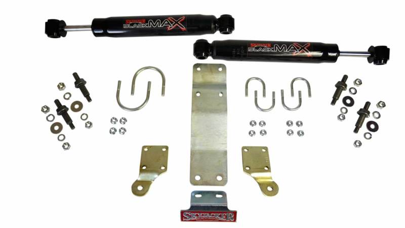 Jeep Wrangler JK Steering Damper Kit - Skyjacker - Black Max - `07-`17