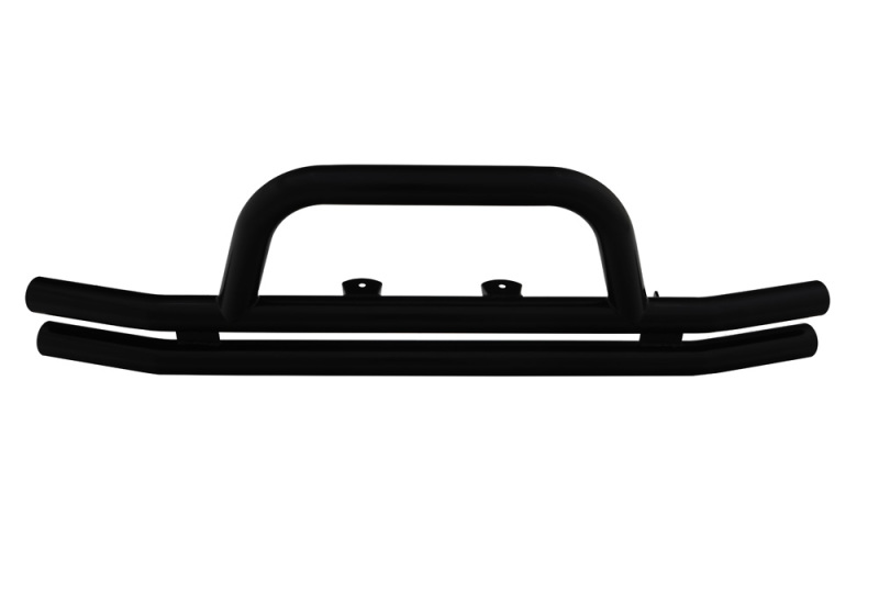 Jeep Gladiator Bumper - Front - Rampage - Double Tube with Hoop - Black - `20-`21