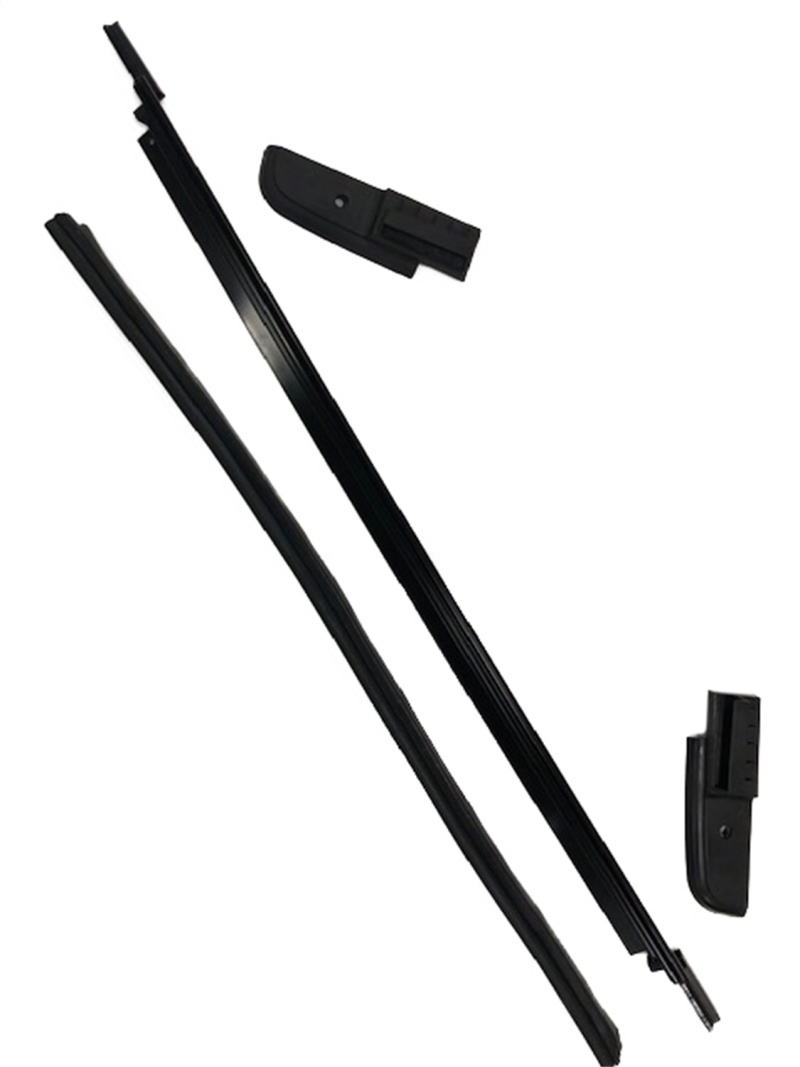Jeep Wrangler JL Soft Top Tailgate Bar - Rampage - Black - `18-`21