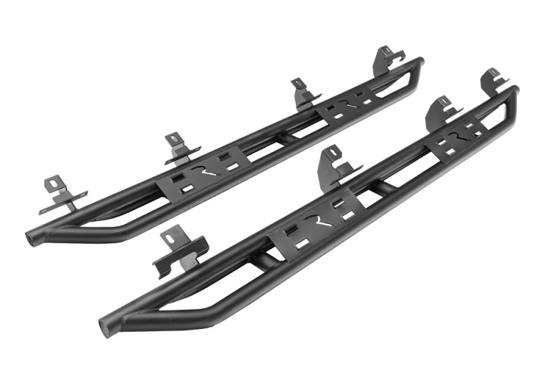 Jeep Gladiator Side Steps - Rampage - TrailCrawler - Black - `20-`22
