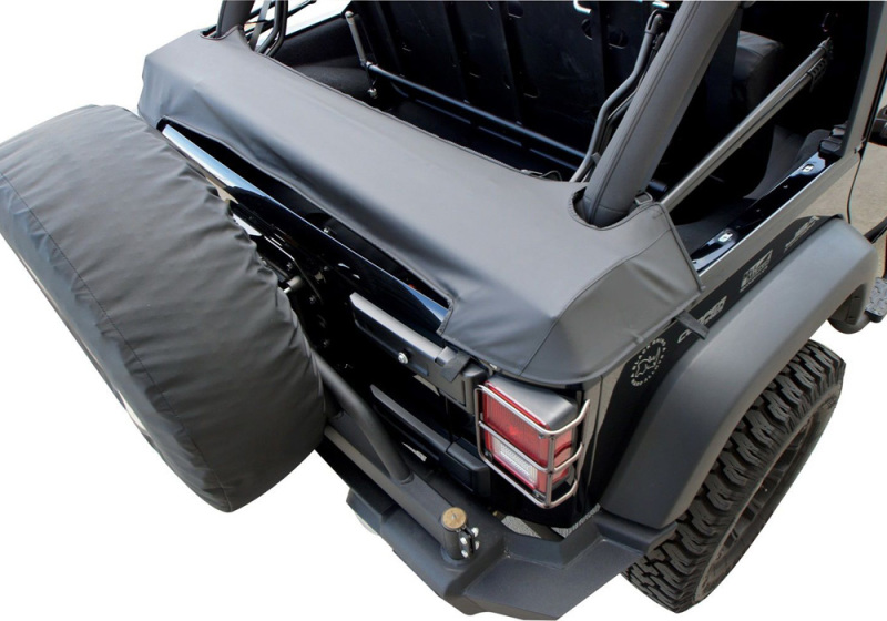 Jeep Wrangler JK Soft Top Storage Boot - Rampage - Black Diamond - `07-`18