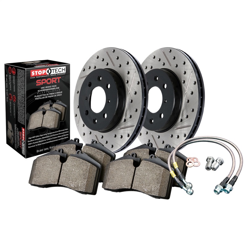 Jeep Grand Cherokee - ST Slot & Drill Brake Rotors