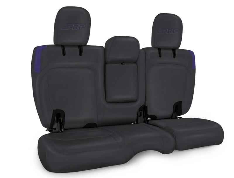 Jeep Wrangler JL Seat Covers - Rear - PRP Seats - Black/Purple - 2018