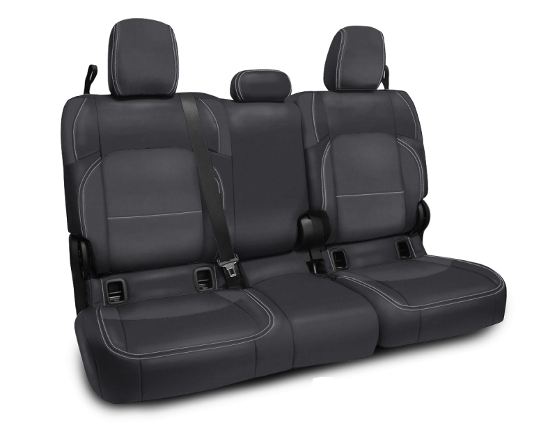 Jeep Gladiator Rear Bench Cover - PRP Seats - Cloth Interior - Black/Grey - `20-`22