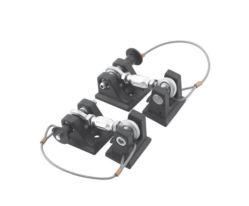 Jeep Gladiator Hood Hold Downs - DV8 Offroad - Black - 2020