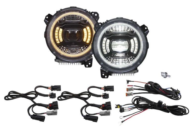 Jeep Wrangler JL Headlights - Diode Dynamics - Elite Max LED - `18-`23