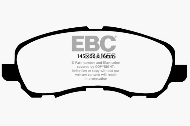 Jeep Patriot - EBC Yellowstuff Brake Pad Sets