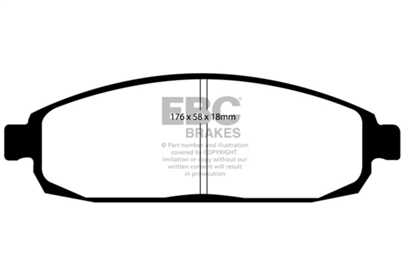 Jeep Grand Cherokee - EBC Yellowstuff Brake Pad Sets
