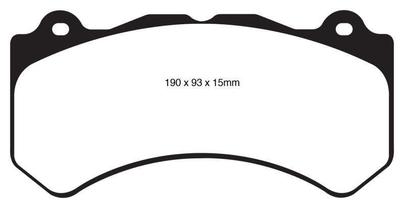 Jeep Grand Cherokee - EBC Yellowstuff Brake Pad Sets