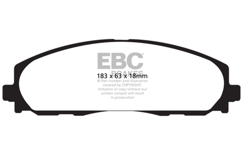 Jeep Wrangler JL - EBC Yellowstuff Brake Pad Sets