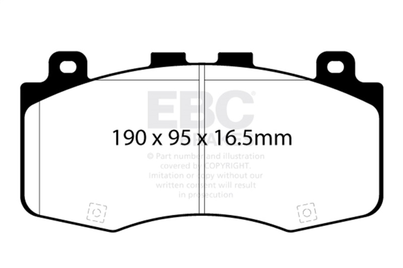 Jeep Grand Cherokee - EBC Yellowstuff Brake Pad Sets