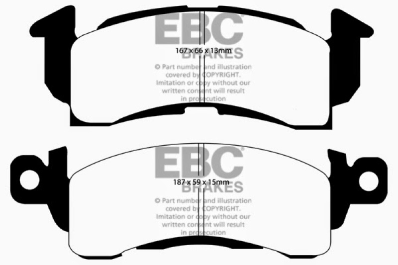 Jeep Grand Cherokee - EBC Greenstuff Brake Pad Sets