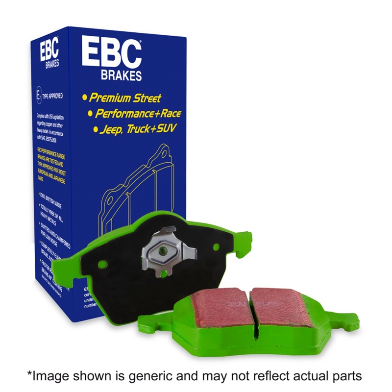 Jeep Wrangler JL Brake Pads - EBC - Greenstuff - '18 -'25