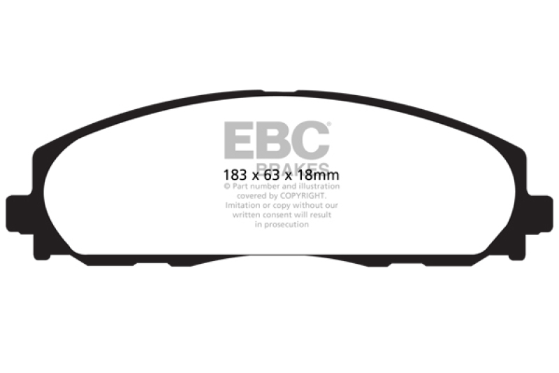 Jeep Wrangler JL - EBC Greenstuff Brake Pad Sets