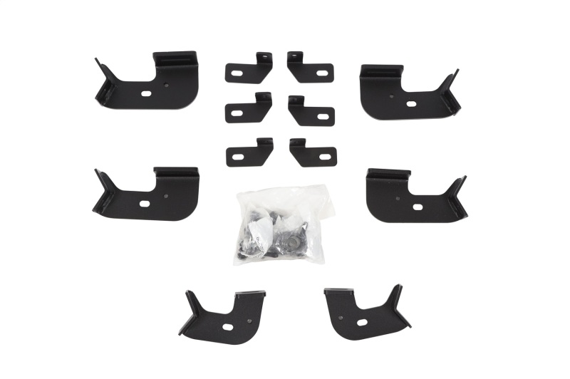 Jeep Wrangler JK Bracket Kit - Dee Zee - Running Board Hex - `07-`18
