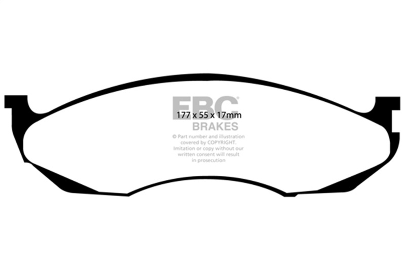 Jeep Grand Cherokee - EBC Extra Duty Brake Pad Sets