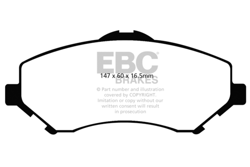 Jeep Wrangler JL - EBC Extra Duty Brake Pad Sets